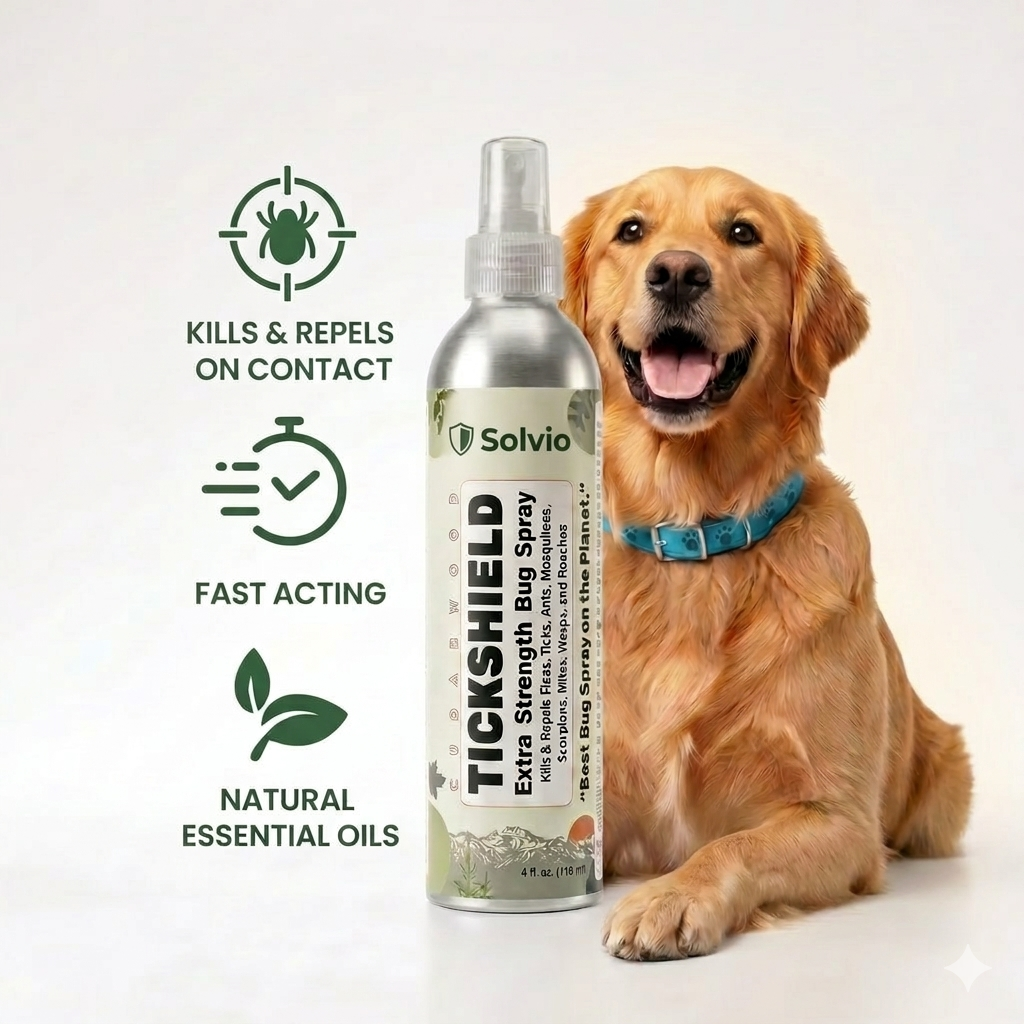 Solvio™ TickShield Repellent Spray