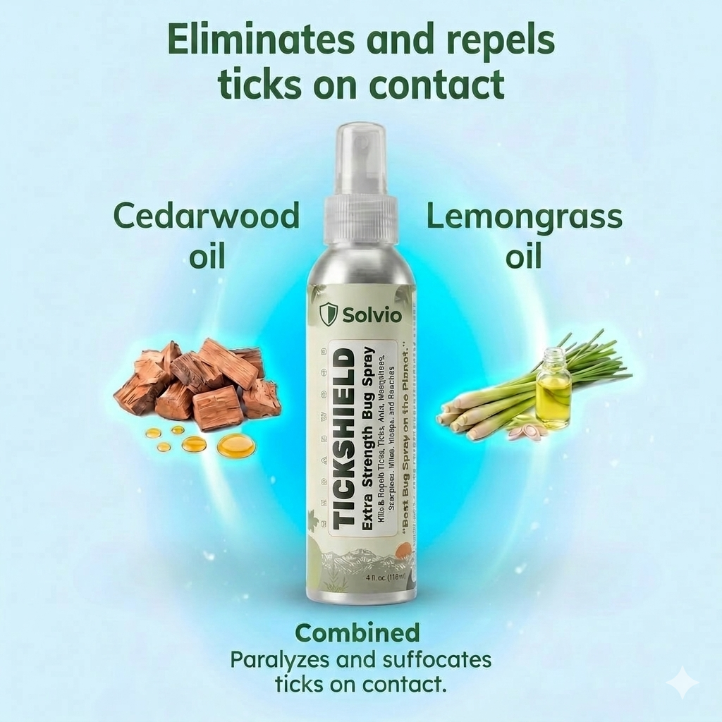 Solvio™ TickShield Repellent Spray